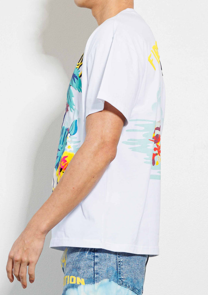 TROPICAL  VACATION GRAPHIC  TEE
